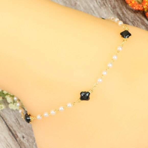 "Dainty Anklet for Women – Elegant Everyday Jewelry & Perfect Gift | MLCRC1526 - Picture 1 of 10